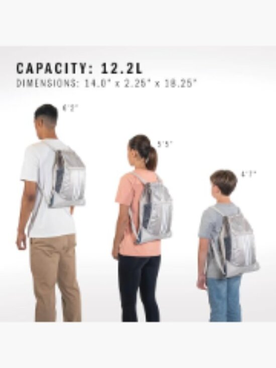 adidas Alliance Drawstring Gym Sackpack - Lightweight Durable Polyester with main image 5